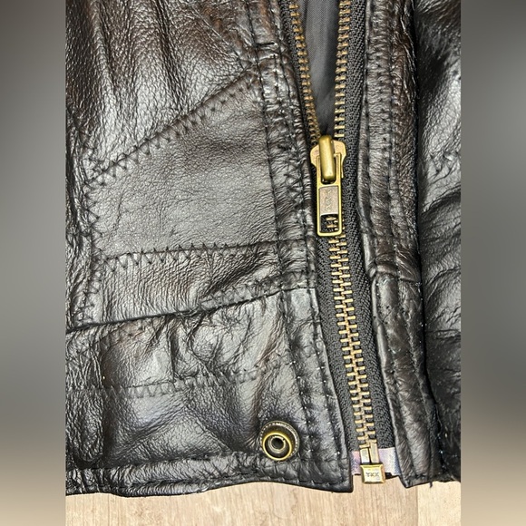 Leather and soul nwt XXL black leather jacket - Picture 4 of 8